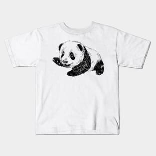 Baby panda print Kids T-Shirt